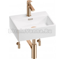 Комплект 5 в 1 Wellsee Graceful Pro 201004559 глянцевый белый, розовое золото