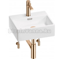 Комплект 5 в 1 Wellsee Graceful Pro 201004564 глянцевый белый, розовое золото