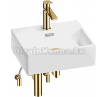 Комплект 5 в 1 Wellsee Graceful Pro 201004568 глянцевый белый, золото