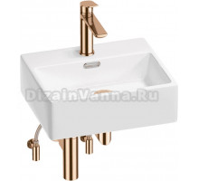 Комплект 5 в 1 Wellsee Graceful Pro 201004569 глянцевый белый, розовое золото