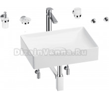 Комплект 9 в 1 Wellsee Pure BY Wellsee 201006371 белый, хром