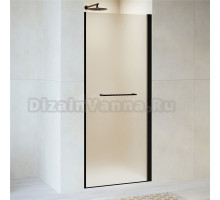 Душевая дверь в нишу RGW Passage PA-103-B 70 см, профиль черный, стекло матовое