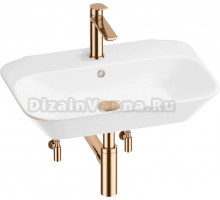 Комплект 5 в 1 Wellsee Eclatant 201005409 глянцевый белый, розовое золото