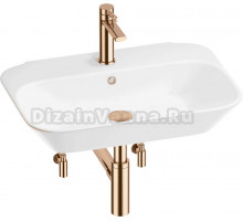 Комплект 5 в 1 Wellsee Eclatant 201005414 глянцевый белый, розовое золото