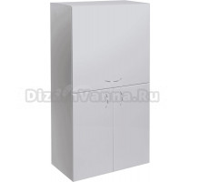 Шкаф над стиральной машиной Orange Samara 60 с откидной дверцей, белый глянец