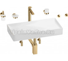 Комплект 9 в 1 Wellsee Pure BY Wellsee 201006473 белый, золото