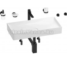 Комплект 9 в 1 Wellsee Pure BY Wellsee 201006477 белый, черный матовый