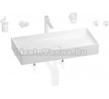 Комплект 9 в 1 Wellsee Pure BY Wellsee 201006480 белый, матовый белый