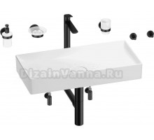 Комплект 9 в 1 Wellsee Pure BY Wellsee 201006492 белый, черный матовый