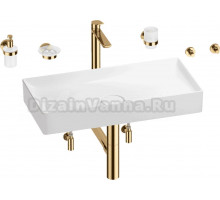 Комплект 9 в 1 Wellsee Pure BY Wellsee 201006493 белый, золото