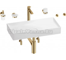 Комплект 9 в 1 Wellsee Pure BY Wellsee 201006513 белый, золото