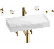 Комплект 9 в 1 Wellsee Pure BY Wellsee 201006518 белый, золото