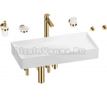 Комплект 9 в 1 Wellsee Pure BY Wellsee 201006533 белый, золото