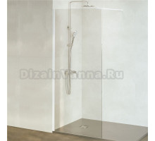 Душевая перегородка RGW Walk In WA-010W 140x195 см, профиль матовый белый, стекло прозрачное