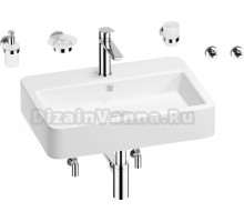 Комплект 9 в 1 Wellsee Halcyon 201006551 белый, хром