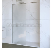 Душевая перегородка RGW Walk In WA-034 80 см, профиль матовый хром, стекло матовое-сатинат