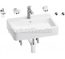 Комплект 9 в 1 Wellsee Halcyon 201006561 белый, хром