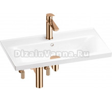 Комплект 5 в 1 Wellsee FreeDom 201004969 глянцевый белый, розовое золото