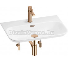 Комплект 5 в 1 Wellsee Eclatant 2.0 201005434 глянцевый белый, розовое золото