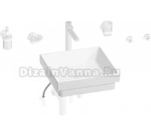 Комплект 9 в 1 Wellsee Doux 201006015 глянцевый белый, матовый белый