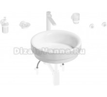 Комплект 9 в 1 Wellsee Doux 201006055 глянцевый белый, матовый белый