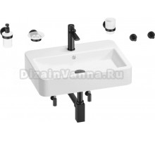 Комплект 9 в 1 Wellsee Halcyon 201006567 белый, черный матовый