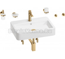 Комплект 9 в 1 Wellsee Halcyon 201006568 белый, золото