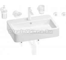 Комплект 9 в 1 Wellsee Halcyon 201006570 белый, матовый белый