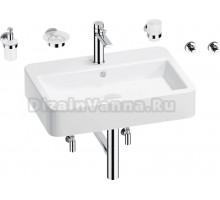 Комплект 9 в 1 Wellsee Halcyon 201006576 белый, хром