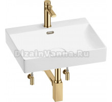 Комплект 5 в 1 Wellsee DeSire 201005493 глянцевый белый, золото