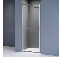 Душевая дверь в нишу RGW Stilvoll SV-05Gr 90 см, профиль матовый серый, стекло прозрачное
