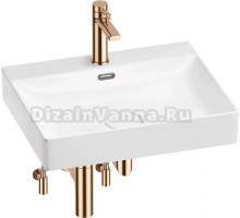 Комплект 5 в 1 Wellsee DeSire 201005524 глянцевый белый, розовое золото