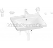 Комплект 10 в 1 Wellsee FreeDom 201006965 глянцевый белый, матовый белый