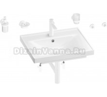 Комплект 10 в 1 Wellsee FreeDom 201006980 глянцевый белый, матовый белый