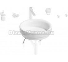 Комплект 9 в 1 Wellsee Doux 201006095 глянцевый белый, матовый белый