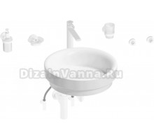 Комплект 9 в 1 Wellsee Doux 201006115 глянцевый белый, матовый белый