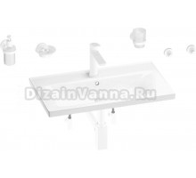 Комплект 10 в 1 Wellsee FreeDom 201007015 глянцевый белый, матовый белый