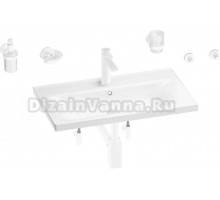 Комплект 10 в 1 Wellsee FreeDom 201007020 глянцевый белый, матовый белый