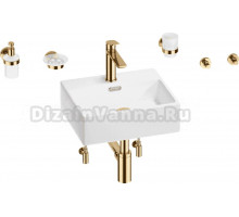 Комплект 9 в 1 Wellsee Graceful Pro 201006603 белый, золото