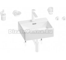 Комплект 9 в 1 Wellsee Graceful Pro 201006605 белый, матовый белый