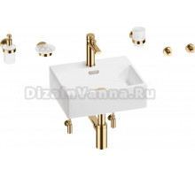 Комплект 9 в 1 Wellsee Graceful Pro 201006608 белый, золото