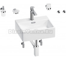 Комплект 9 в 1 Wellsee Graceful Pro 201006611 белый, хром