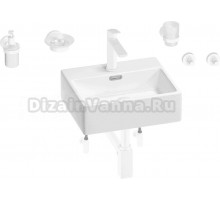 Комплект 9 в 1 Wellsee Graceful Pro 201006615 белый, матовый белый