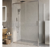 Душевой уголок BelBagno Luce AH-1-140/80-C-Cr профиль хром, стекло прозрачное