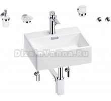 Комплект 9 в 1 Wellsee Graceful Pro 201006616 белый, хром