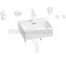 Комплект 9 в 1 Wellsee Graceful Pro 201006620 белый, матовый белый