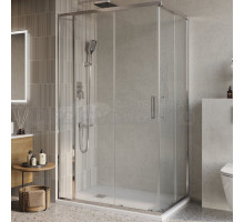 Душевой уголок BelBagno Luce AH-21-130/100-C-Cr профиль хром, стекло прозрачное