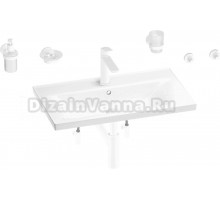 Комплект 10 в 1 Wellsee FreeDom 201007035 глянцевый белый, матовый белый