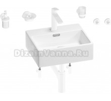 Комплект 9 в 1 Wellsee Graceful Pro 201006635 белый, матовый белый