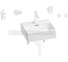 Комплект 9 в 1 Wellsee Graceful Pro 201006640 белый, матовый белый